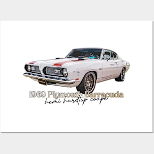 1969 Plymouth Barracuda Hemi Hardtop Coupe Posters and Art